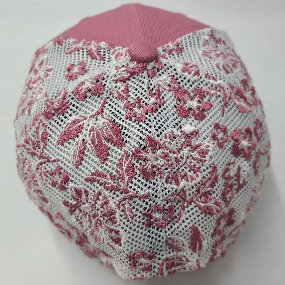 Women Arizona Diamondbacks Hat Snapback Mesh New Era 9Forty Pink Floral M-Crown